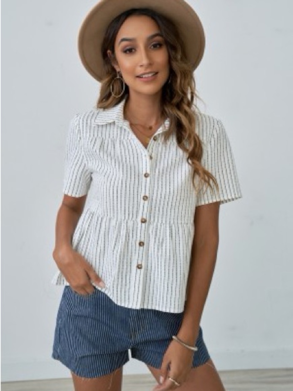 BOHME babydoll top size L